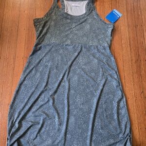 Sparkling Sleeveless Gray Mini Dress